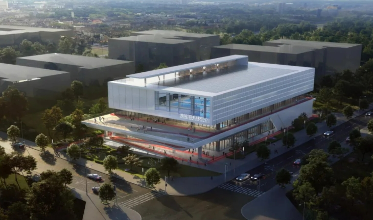 海淀羽毛球, 平方米